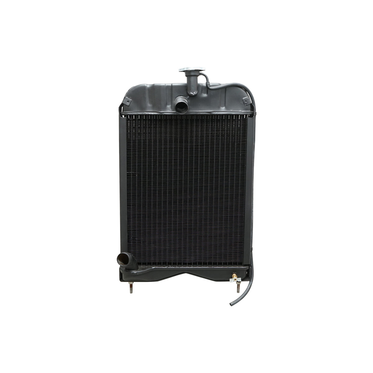 Water radiator for Massey Ferguson, Perkins engine OEM code 1660499M92, 1660499M91, 1660498M91, 1871721M91, 885856M94, 885856M93, 885856M92, 885856M91